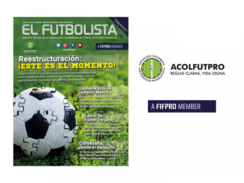 Revista EL FUTBOLISTA No. 13 | mayo-agosto 2020