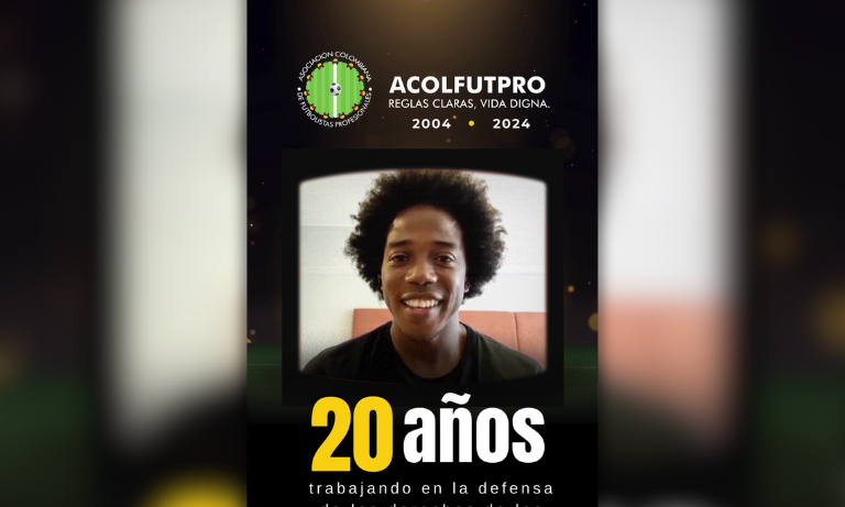 Los futbolistas reconocen la labor de ACOLFUTPRO en su aniversario 20