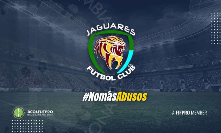 ACOLFUTPRO solicita suspensión del reconocimiento deportivo de Jaguares F.C.