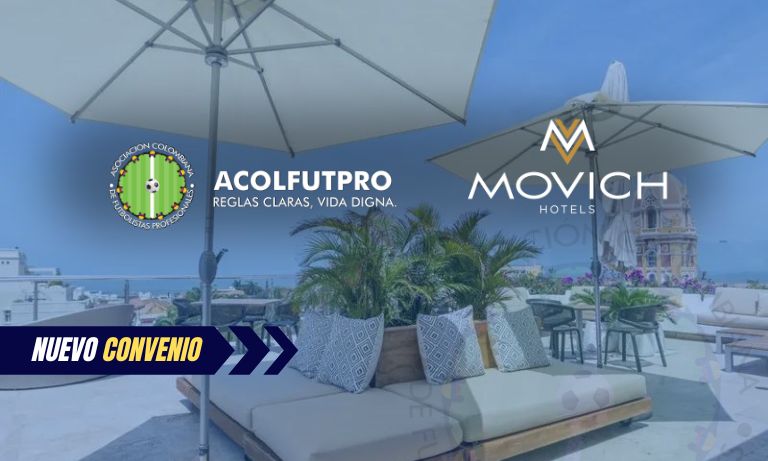 Nuevo convenio | ACOLFUTPRO se une a Movich Hotels para dar beneficios a sus afiliados