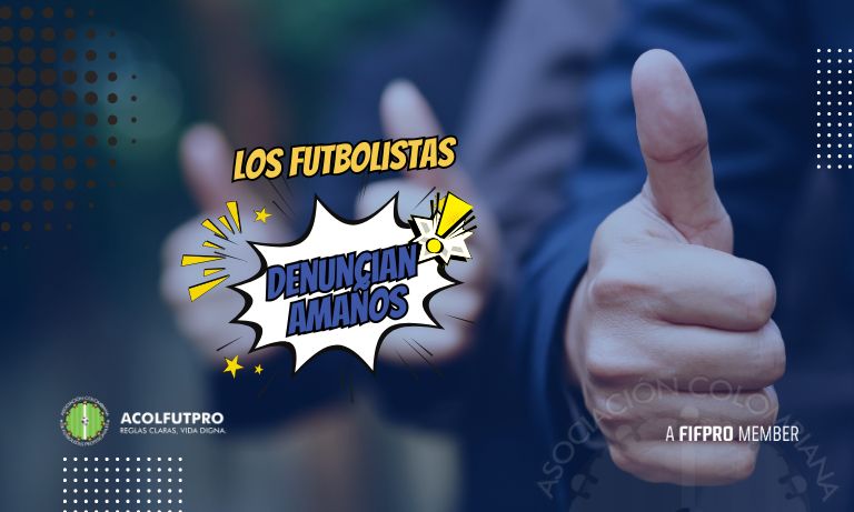 Los futbolistas denuncian amaños