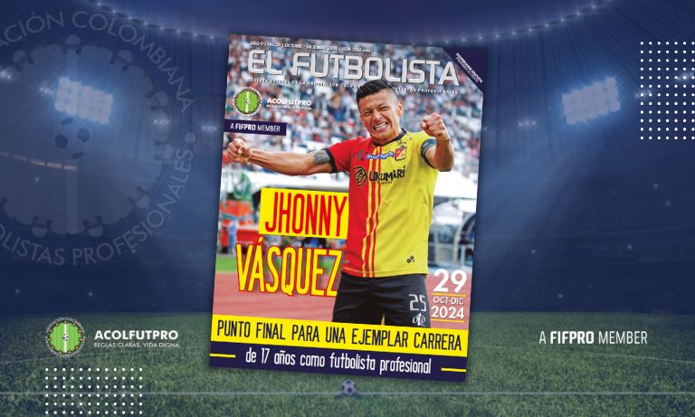 ¡EL FUTBOLISTA Ya está aquí! Lea la nueva edición de la revista de ACOLFUTPRO